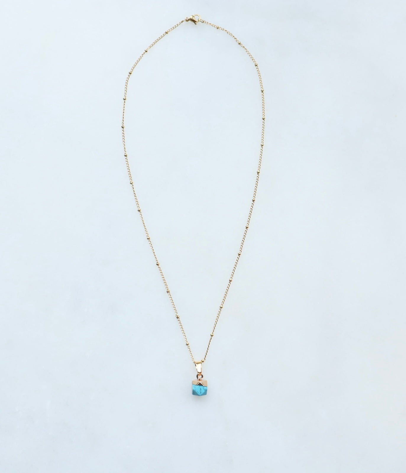 Turquoise Necklace for Inner Strength (XS)