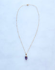 Amethyst Point Necklace for Peace & Calm
