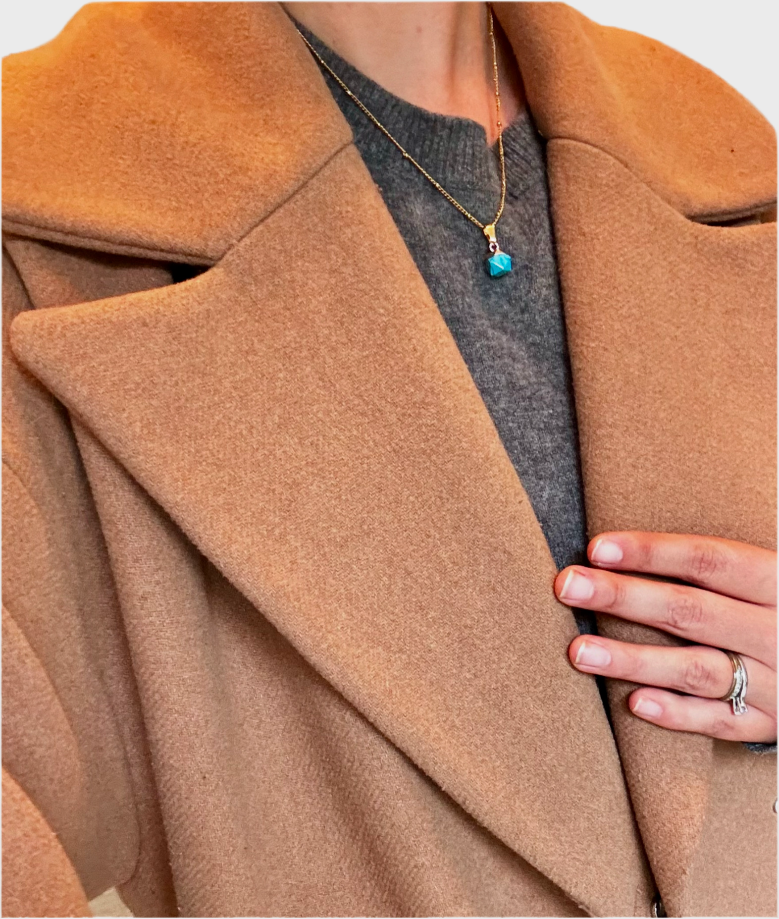 Turquoise Necklace for Inner Strength (XS)