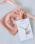 Amethyst Necklace for Peace & Calm