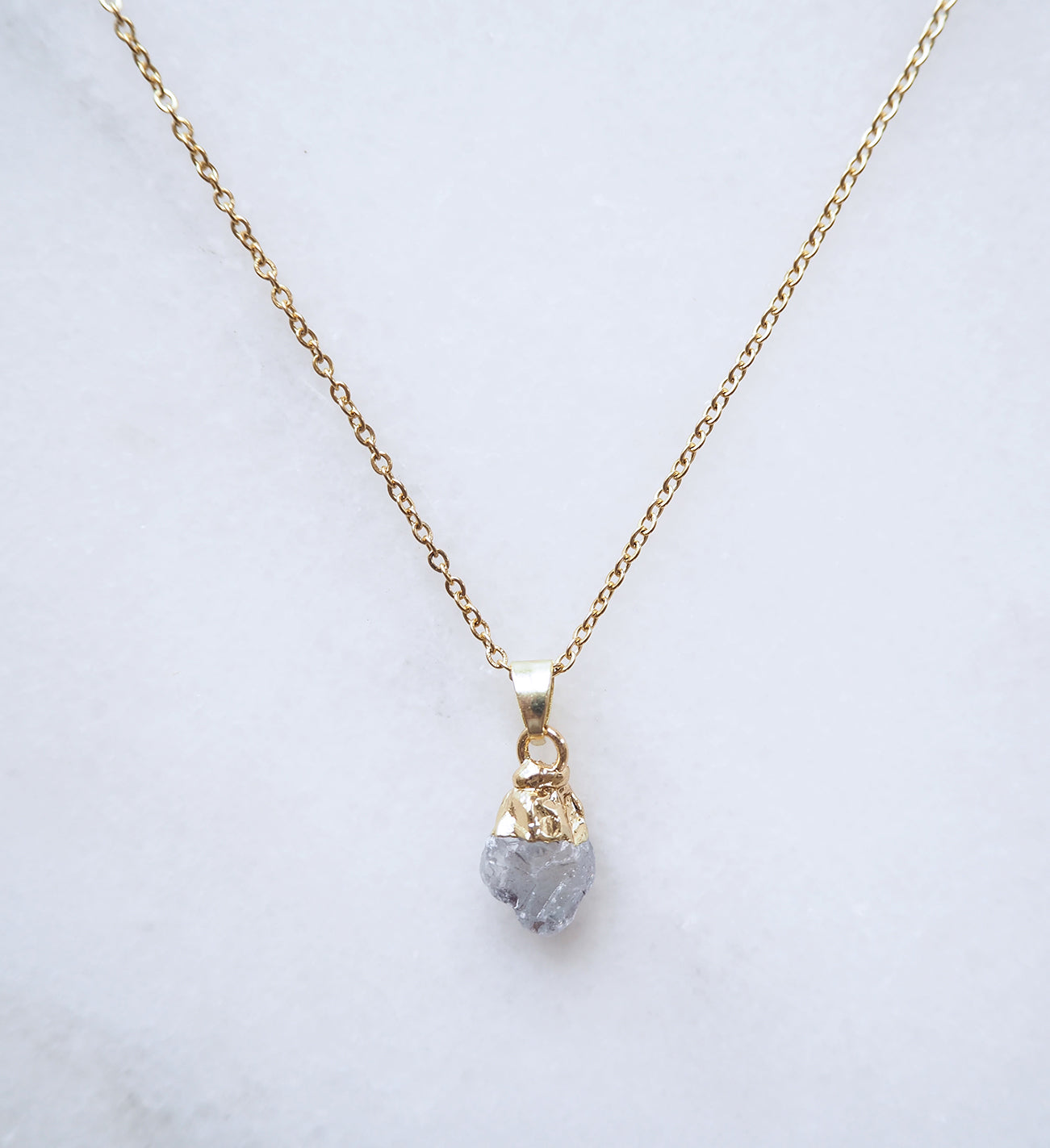 Blue Fluorite Necklace for Focus & Positivity