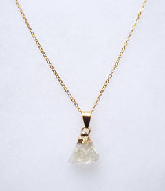 Citrine Necklace for Joy & Money