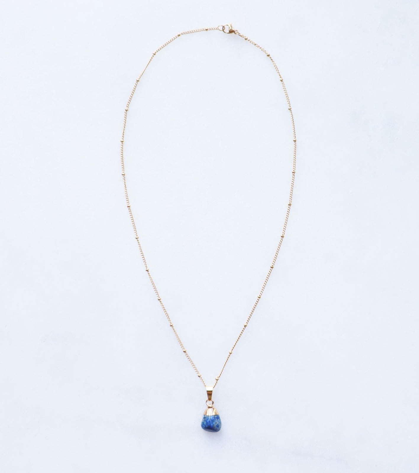 Lapis Lazuli Necklace for Truth & Confidence