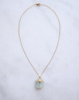 Green Fluorite Necklace for Focus & Growth