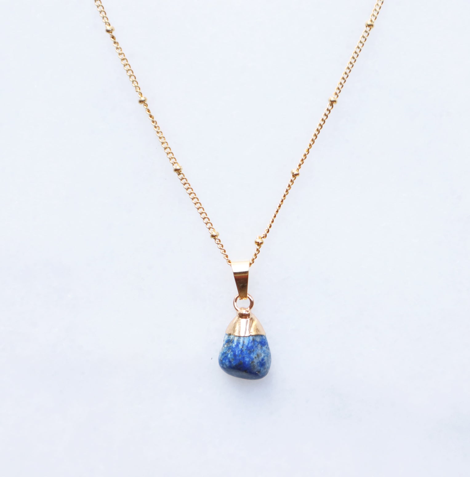 Lapis Lazuli Necklace for Truth & Confidence