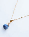 Lapis Lazuli Necklace for Truth & Confidence