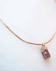 Strawberry Quartz Necklace for Love & Joy