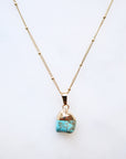 Turquoise Necklace for Protection & Confidence