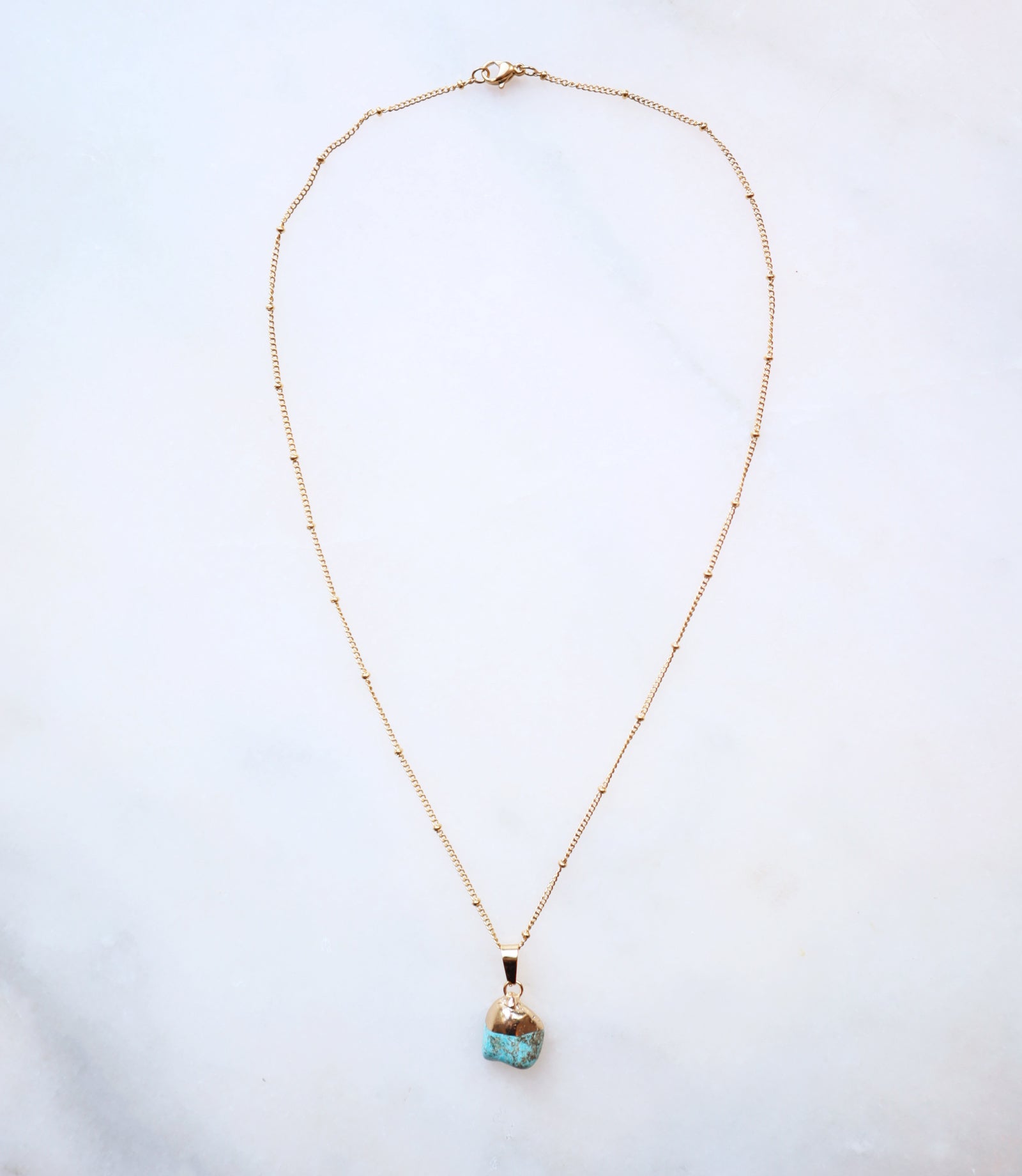 Turquoise Necklace for Protection & Confidence