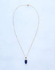 Lapis Lazuli Point Necklace for Truth & Confidence
