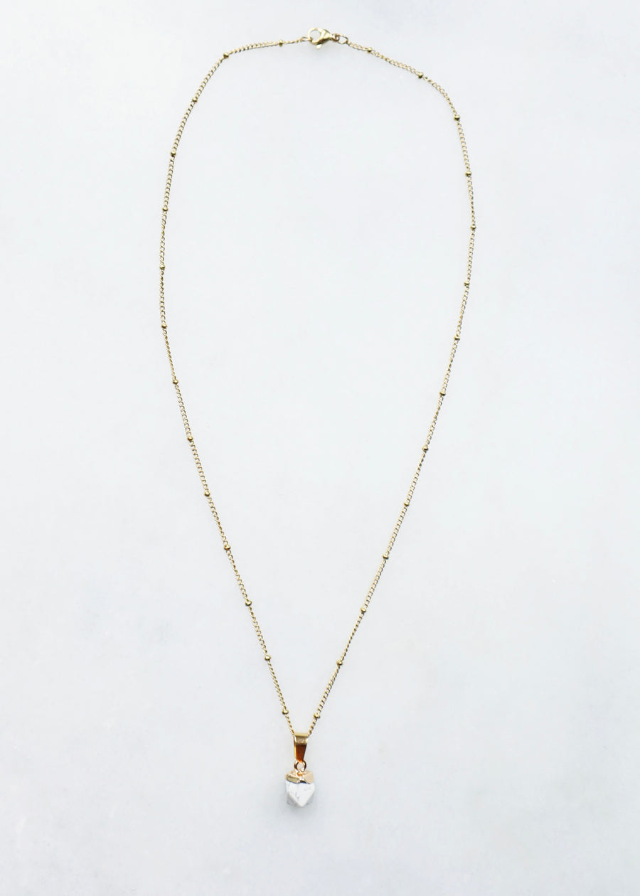 Howlite Necklace - XS