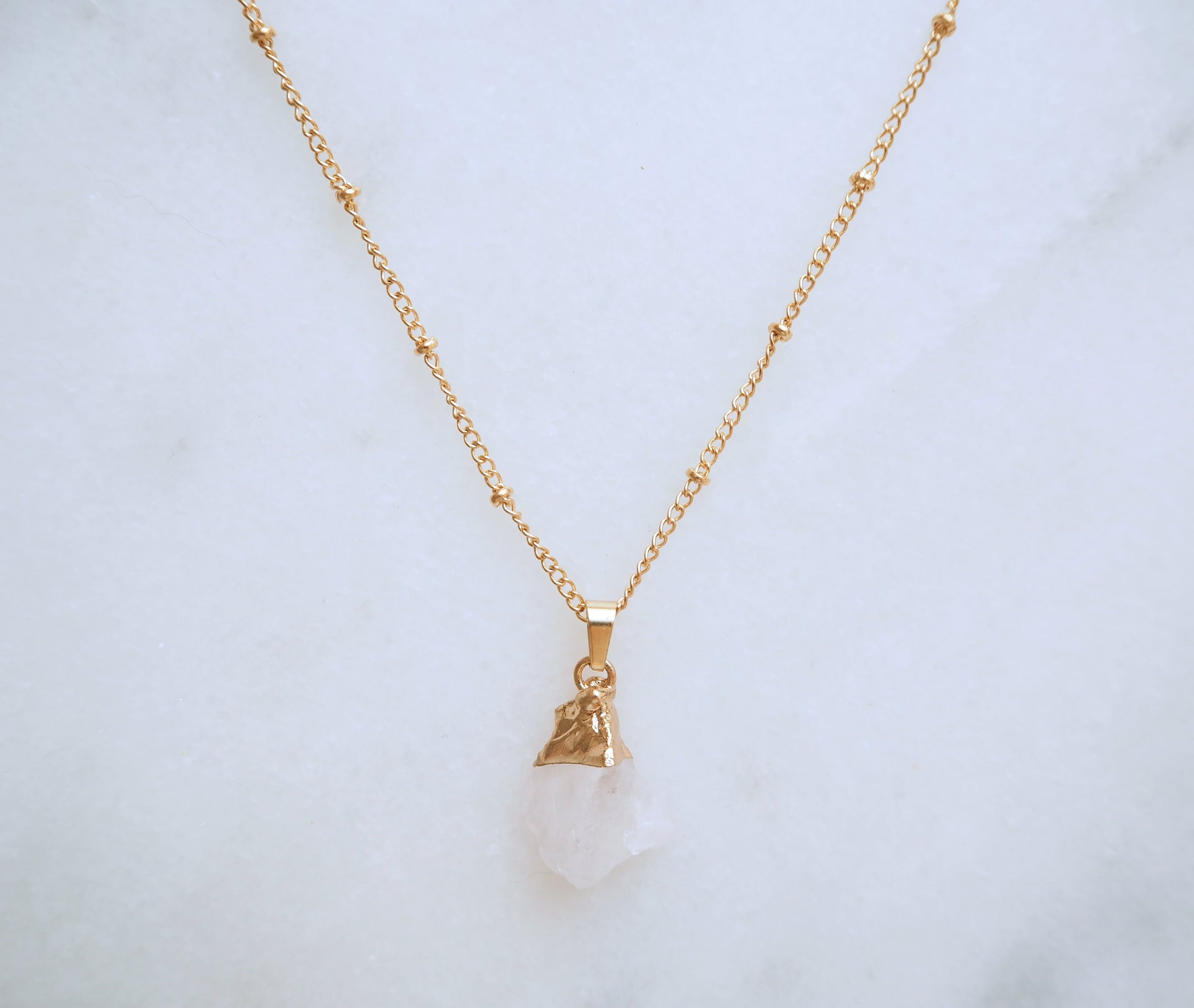 Clear Quartz Necklace
