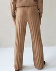 Woman's Cashmere Meditation Pants Camel