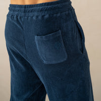 Unisex Meditation Terry Pants Navy