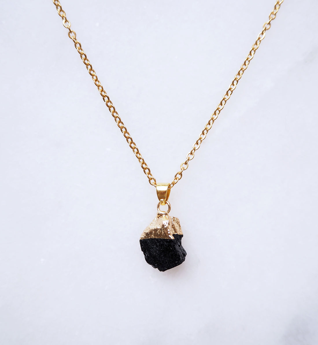 Black Tourmaline Necklace