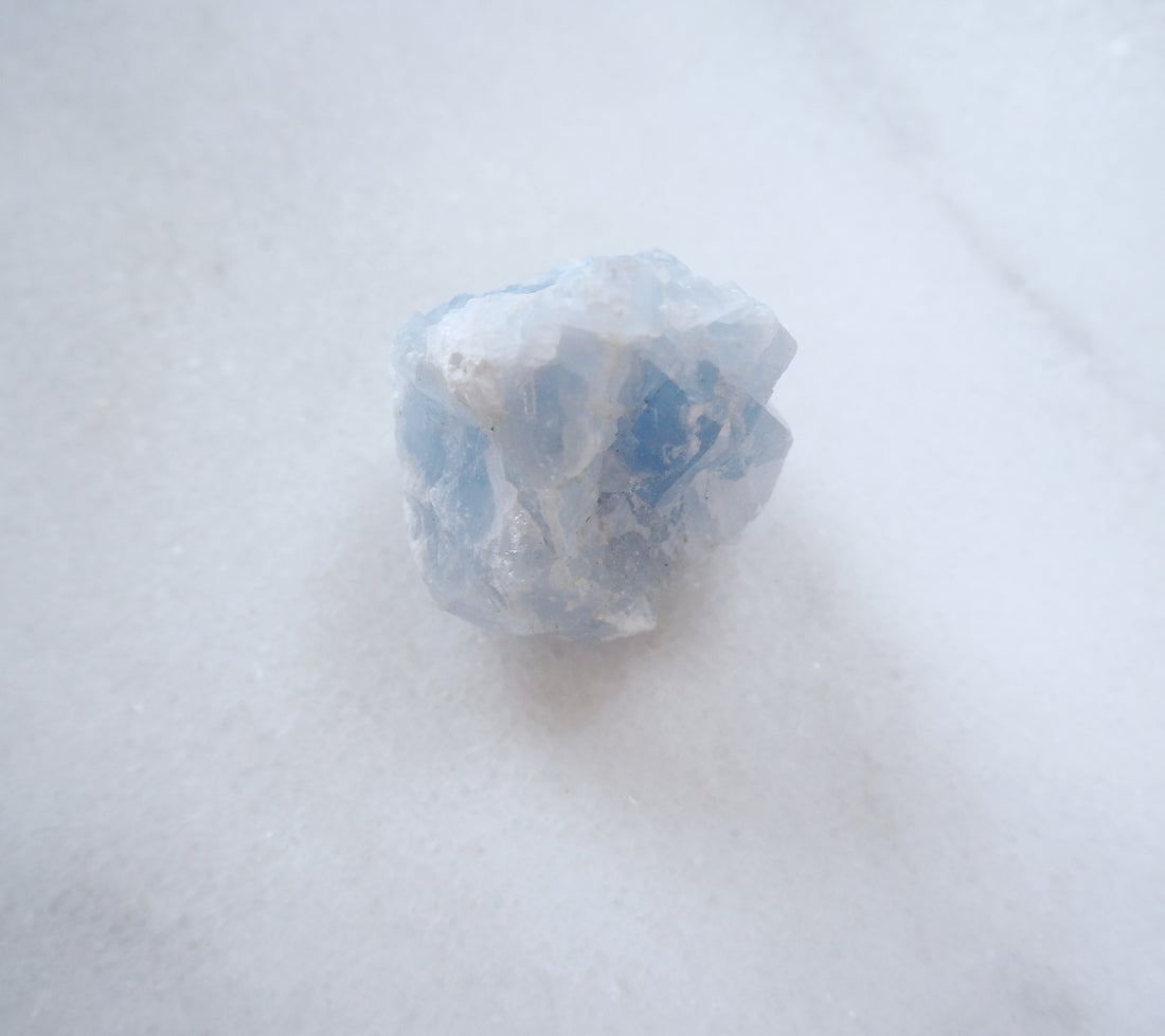 Blue Calcite Crystal