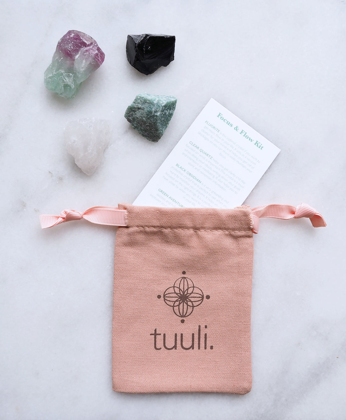 Focus & Flow Crystal Kit