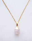 Rose Quartz Necklace - S